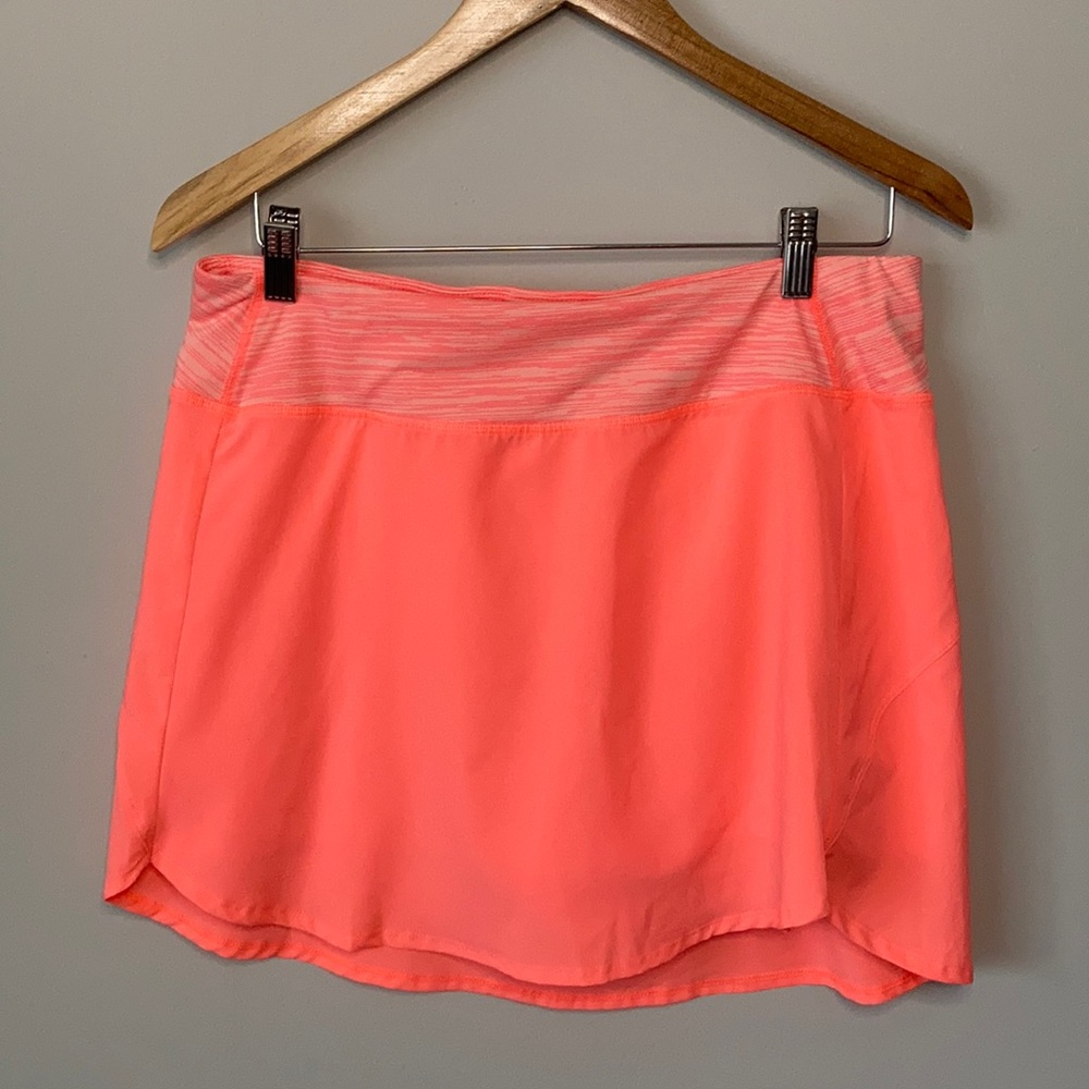 NWOT Zelos Tangerine Tennis Skirt Sz Large